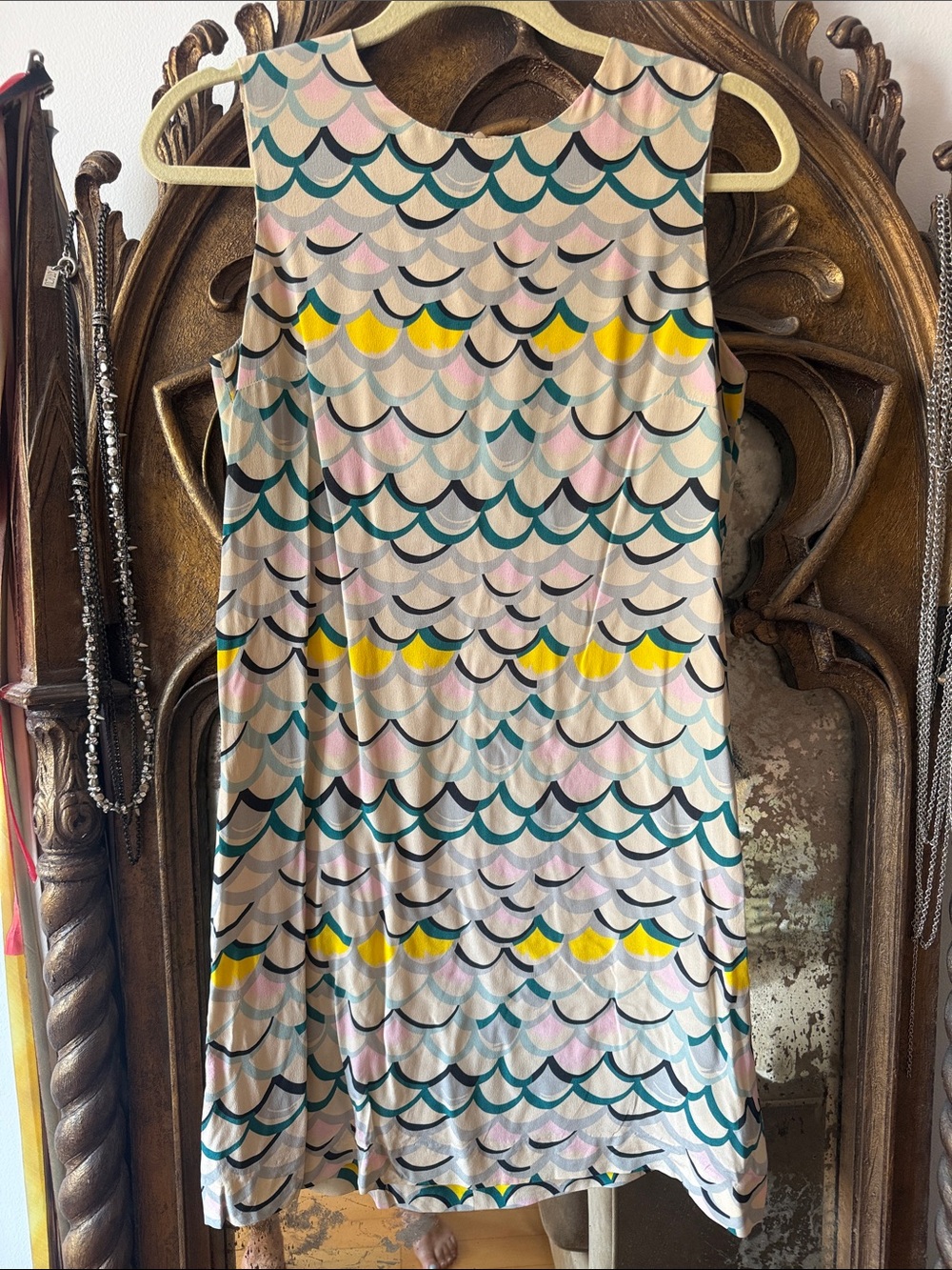 Missoni silk print mermaid dress